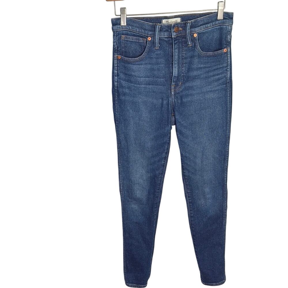 Madewell Classic Blue 10” High-Rise Women's Skinny Jeans W1143 Sz 27